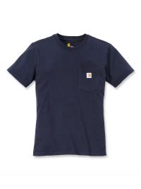 Carhartt Damen Pocket T-Shirt Dunkelblau